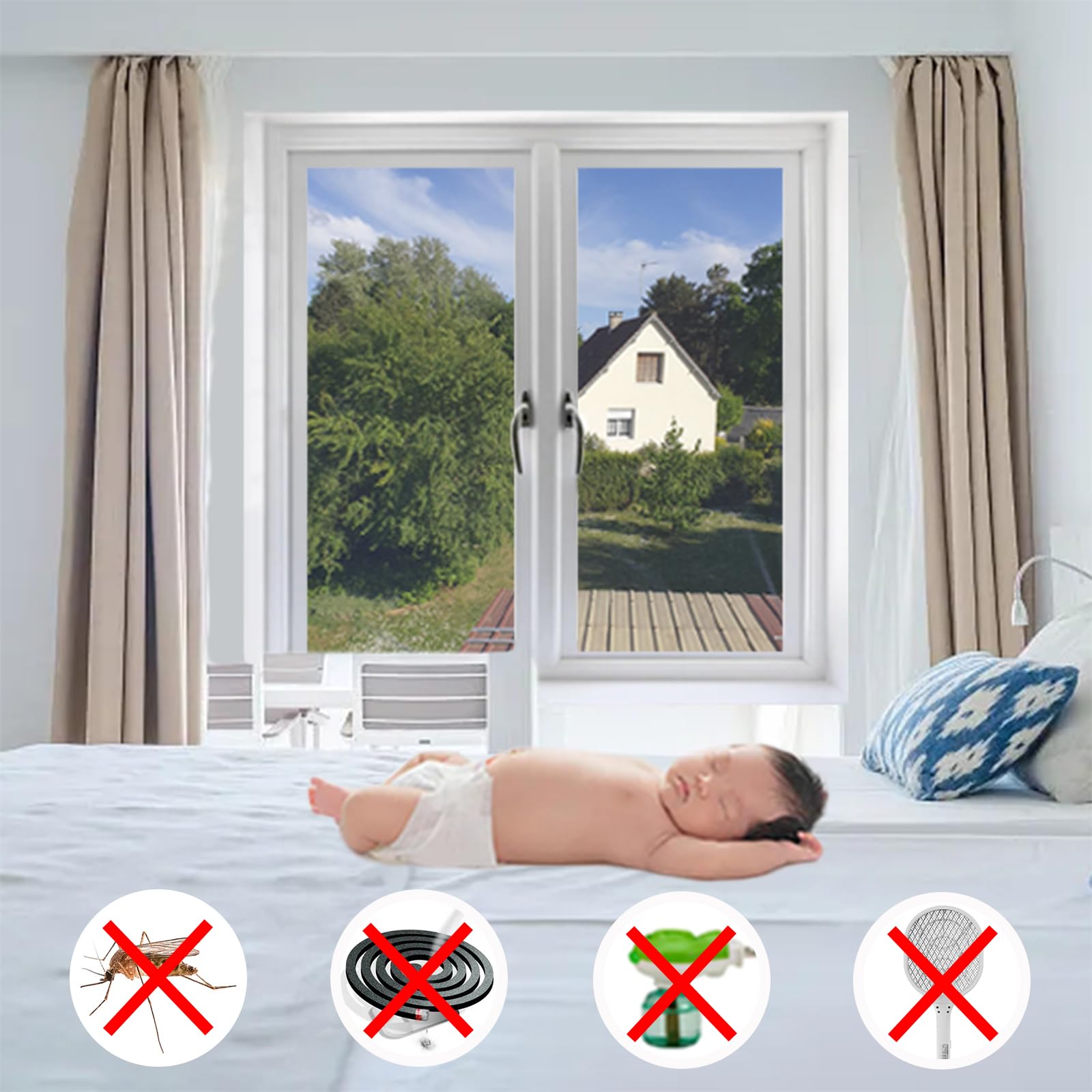 ネット　１０ｍ×６ｍ　2枚 Amazon.co.jp: Screen Door Replacement Net, 6.6 x 32.8 ft (2 x 10 m